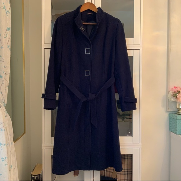 ESIN Women’s Trench Coat Made in Turkey Size 46 - Picture 9 of 13